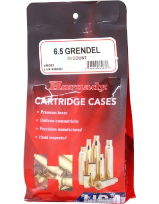 Hornady Unprimed Cases 6.5 Grendel 50 Pack 5-Pack/Cs