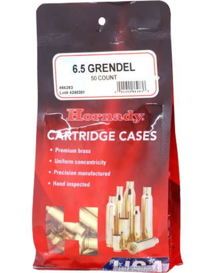 Hornady Unprimed Cases 6.5 Grendel 50 Pack 5-Pack/Cs