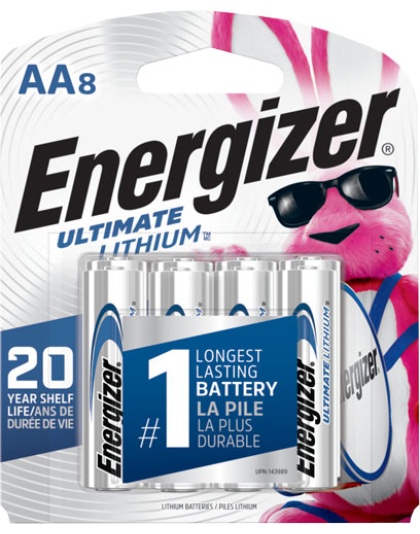 Energizer Ultimate Lithium AA 8-Pack