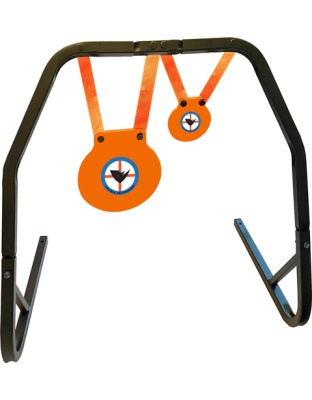 Do All Traps Do-All High Caliber Gong.30CAL Dual Target NM500 Steel