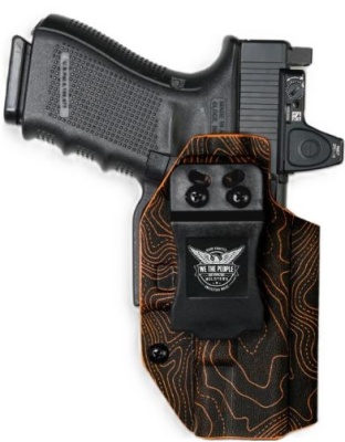 We the People Sf Hellcat Pro Ord Topo Orange Right-Hand Inside-the-Waistband Holster