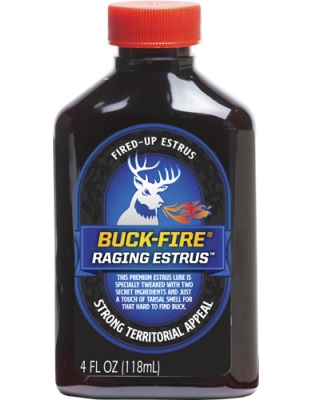 Wildlife Research Deer Lure Buck-Fire Raging Estrus 4 fl oz