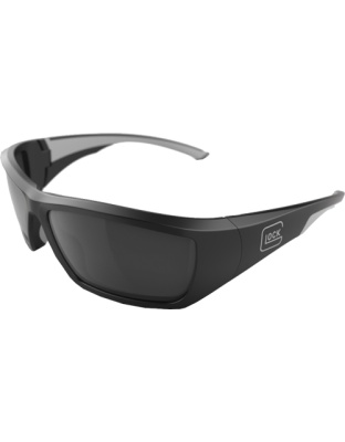 Glock Tactical Glasses Blue Line Black Silver Mirror Lens