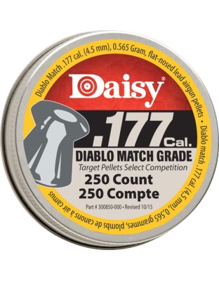 Daisy Match Grade 177 Pellet 250 Count