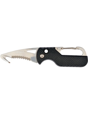 Ruko Spring Assist Folder 1.75" Rescue Knife Black