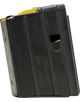 C Products Defense Magazine AR-15 350 Legend 5 Rounds Blackened Stainless Steel