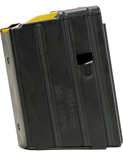 C Products Defense Magazine AR-15 350 Legend 5 Rounds Blackened Stainless Steel