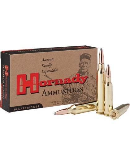 Hornady 250 Savage 100 Grain Interlock 20 Rounds 10 Boxes per Case