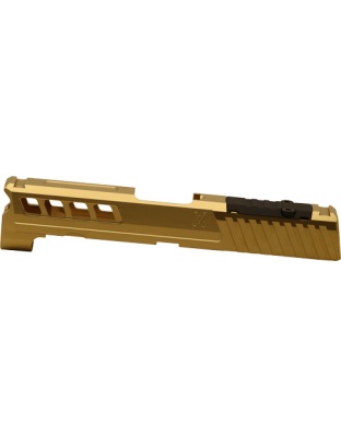 True Precision Sf Hellcat Pro Slide Wrms Cut & Plate Goldtin