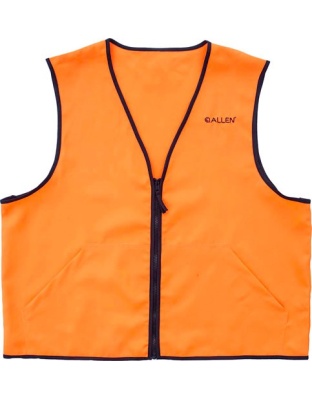 Allen Deluxe Hunting Vest Orange X-Large 2 Front Pockets