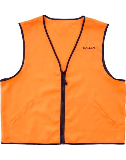 Allen Deluxe Hunting Vest Orange X-Large 2 Front Pockets