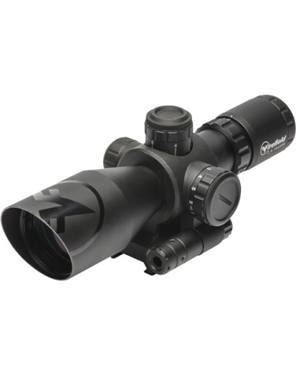 Firefield Barrage 2.5-10X40 Riflescope Mil-Dot with Red Laser