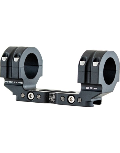 Mpa Scope Mount Ba 1-Pc 34 mm 1.250" 0 MOA Black