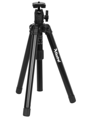 Kestrel Compact Collapsible Lightweight Tripod 20.5 - 52" - Black