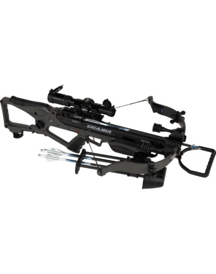 Excalibur Crossbows Rev X Td 400 Feet Per Second Cock/Decock Stealth Gray