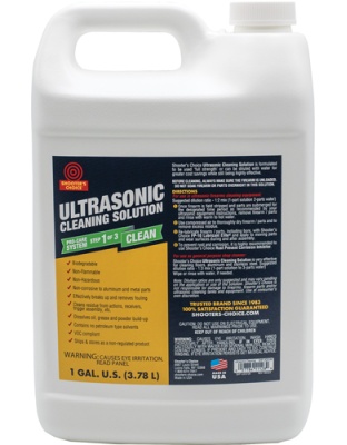 Shooters Choice Ultrasonic Cleaning Solution 1-Gallon
