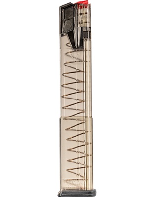 Elite Tactical Systems Group Ets Magazine Omega SIG 320 9 mm 30 Rounds Trans Poly Extended
