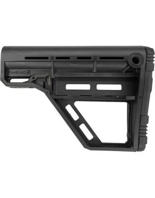 AMEND2 Ams Modular Mil-Spec Stock Carbine Black Base Model