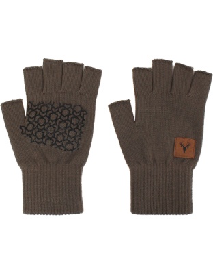Hot Shot Merino Wool Fingerless Glove One Size