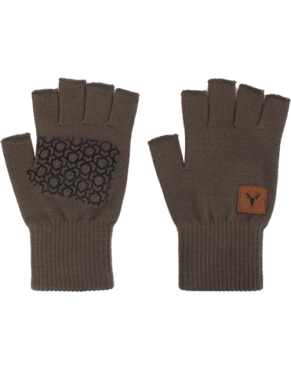 Hot Shot Merino Wool Fingerless Glove One Size