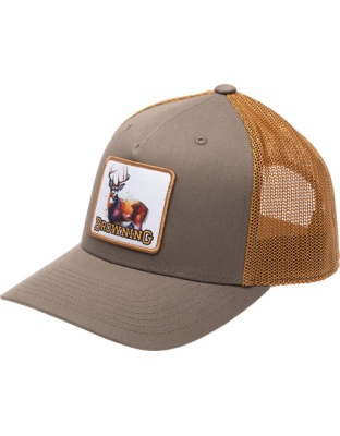 Browning Cap Chase Snapback Deer Major Brown One Size Fits Most