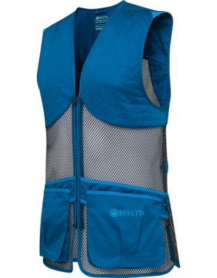 Beretta Men's Full Mesh Vest X-Large Blue Twilight