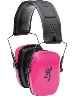 Browning Buckmark Iii Hearing Protector Fldbl Nrr 27DB Pink