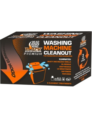 Dead Down Wind Black Premium Washing Machine Cleanout 6 Treatments