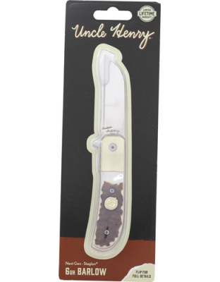 Uncle Henry Knife Next Gen Staglon 2.7" Folder Wharnclife