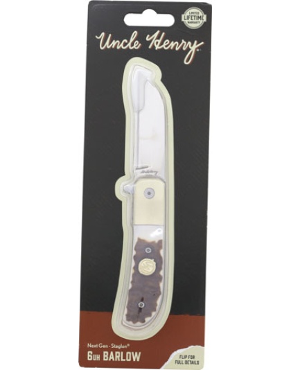 Uncle Henry Knife Next Gen Staglon 2.7" Folder Wharnclife