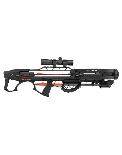 Ravin R29X Crossbow Package with Illuminated Scope & Arrows Draw Handle Black