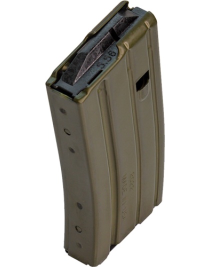 C Products Defense Magazine AR-15 5.56X45 20 Rounds Od Green Aluminum