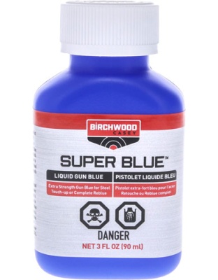 Birchwood Casey B/C Super Blue Liquid Gun Blue 3 Ounce. Bottle