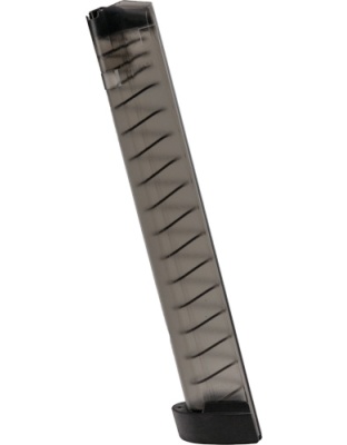 AMEND2 Magazine for Glock Mod C 9 mm 34 Rounds Poly Translucnt