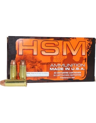 HSM Ammo 44 Remington Magnum 300 Grain XTP 50 Rounds 10 Boxes per Case