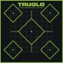 TRUGLO TRU-SEE Self Adhesive Targets - 5 Diamond 12x12 Green 12 Pack