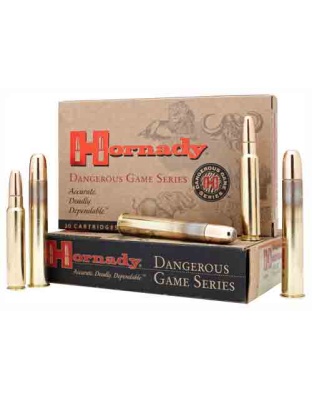 Hornady 416 Ruger 400 Grain Dgs 20 Rounds 6 Boxes per Case