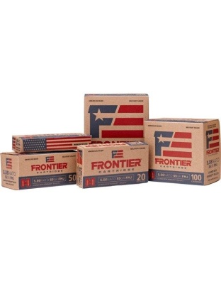 Hornady Frontier Rifle Ammunition 5.56X45 NATO 75 gr BTHP-MATCH 2910 fps 20/ct