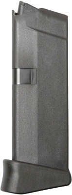 Glock Oem Magazine 43 9 mm Luger 6 Rounds with Extension