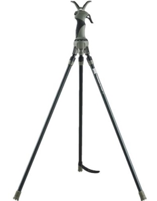 Primos Trigger Stick X GEN4 Tripod 24 to 62 Inches Black/Grey