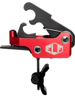 Elftmann Tactical Trigger Se AR Pltfrms Curved 2.75-4 lb Black