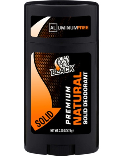 Dead Down Wind Black Premium Deoderant Natural Solid 2.75 Ounce
