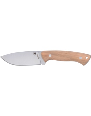 Cobratec Knives Twin Mountain 4" Fixed Blade Olivewood Stainless Steel