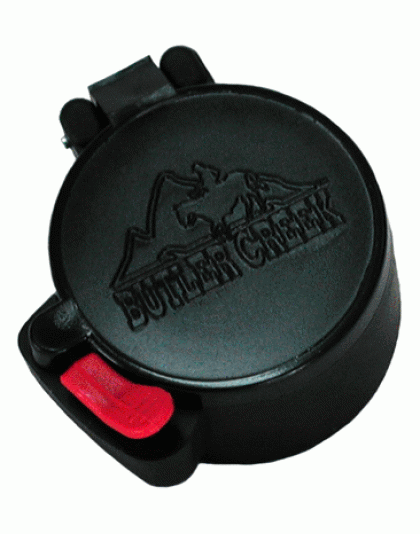 Butler Creek Flip Open #9 Eye Scope Cover Black