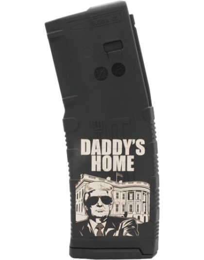 Black Rain Ordnance Magazine 5.56X45 30 Rounds Black Trump Daddy's Home