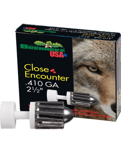 Brenneke USA Close Encounter 410 2.5" 1/4 Ounce Slug 5 Rounds 90BX/C