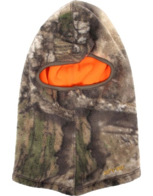 Hot Shot HF-2 Wolf Fleece Balaclava Rev Realtree APX / Blaze Orange