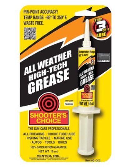 Shooters Choice High Tech Grease 10CC Syringe Applicator