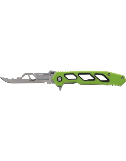 Schrade Knife Isolate Enrage 2.6" Replcbl Blade Knife Green
