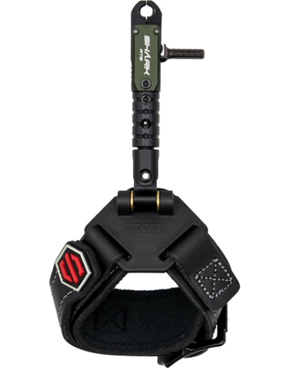 Scott Archery Release Shark Rts Double Jaw Black Leather Buckle
